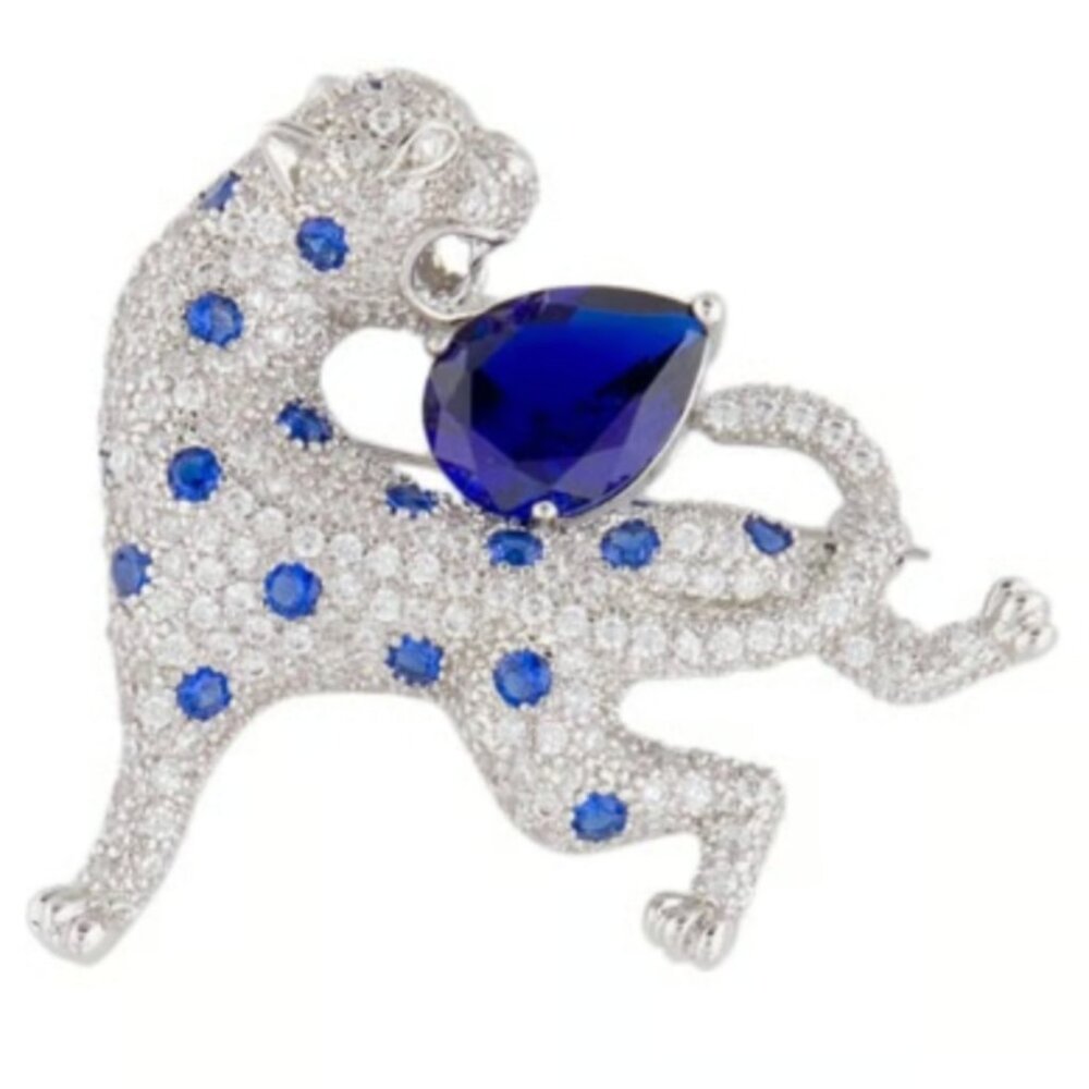 Cz By Kenneth Jay Lane Brooch - image 1